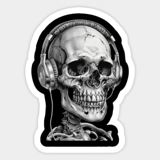 Skull Beats: Macabre Melodies Sticker